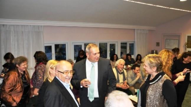 Huzur evi sakinleri ile yeni yıl partisi