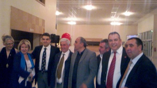 CHP İstanbul yemeğinde Genel Başkan Yrd. Umut ORAN da vardı